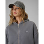 Women's oversize sweatshirt with hood 4F 4FRSS26TSWSF3189-27S 4f