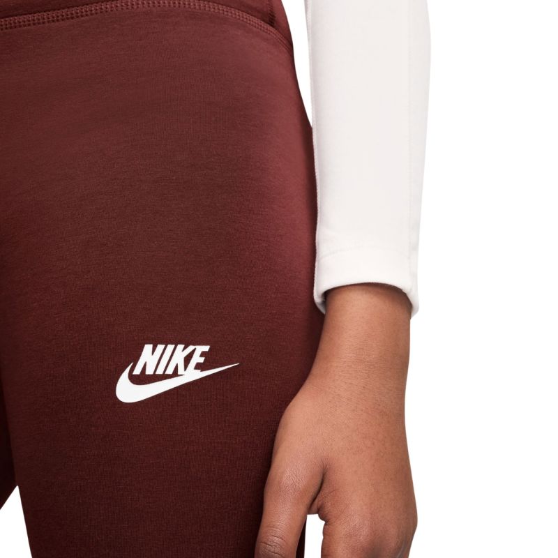 Nike Sportswear Classic Kids' Leggings in Burgundy FZ5583 658