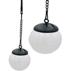 SOLAR LAMP PLASTIC BALL HANGING WITH CLIP 10X30CM Dom I Ogród/Lampy I Lampiony/Lampy Your Sports Performance