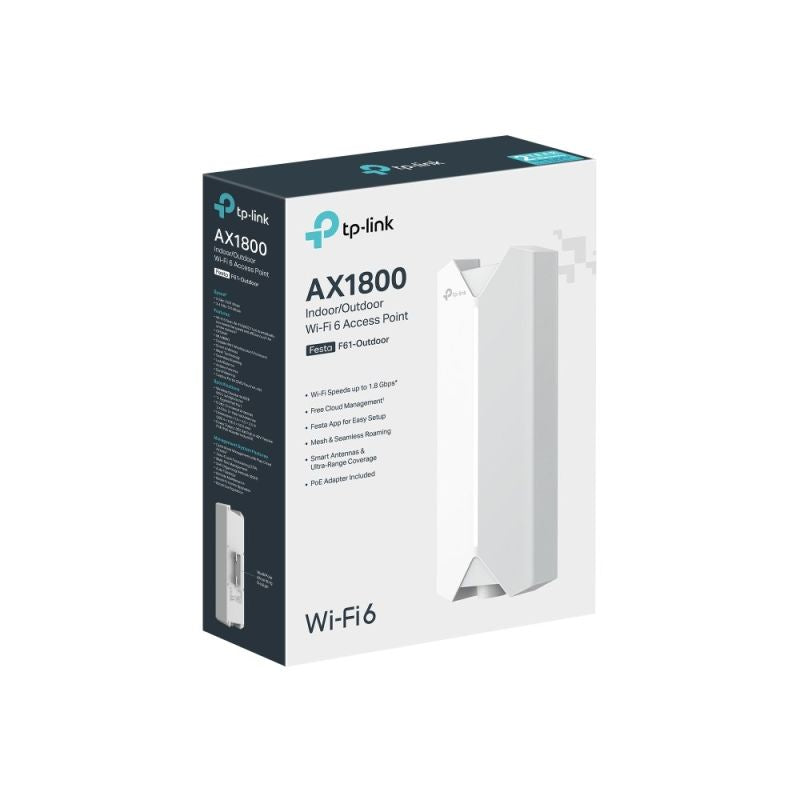 TP-Link WL-AP Festa F61 Outdoor Access Point (AX1800) Komunikacja i łączność/AccesPoint Your Sports Performance
