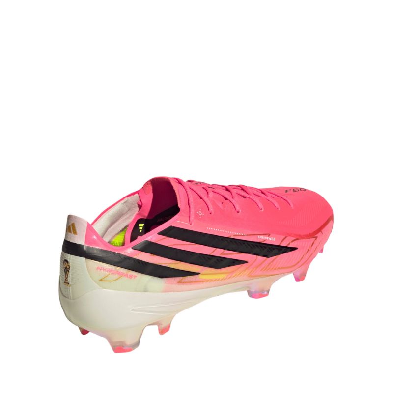 Adidas F50 Hyperfast Elite FG football boots pink JR5386