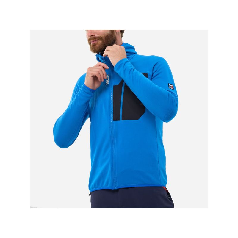 MILLET Trilogy Icon Lightgrid Hd M blue men's sweatshirt