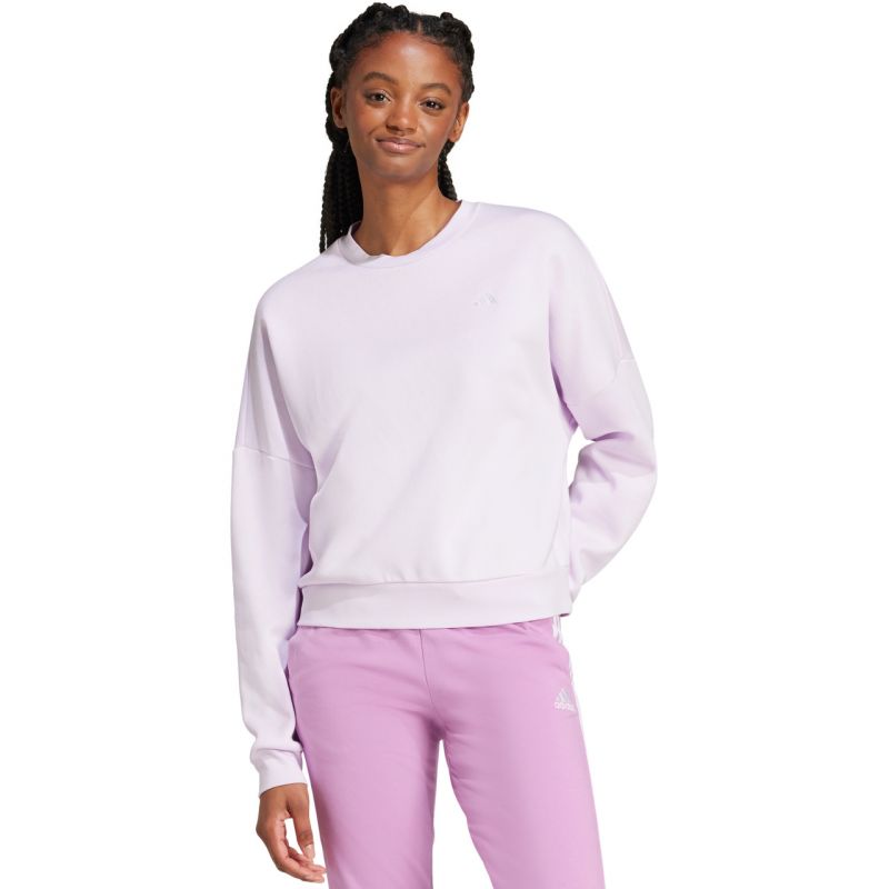 adidas Essentials Small Logo Feel Cozy W sweatshirt JF8827 Clothing/Lifestyle/adidas Adidas