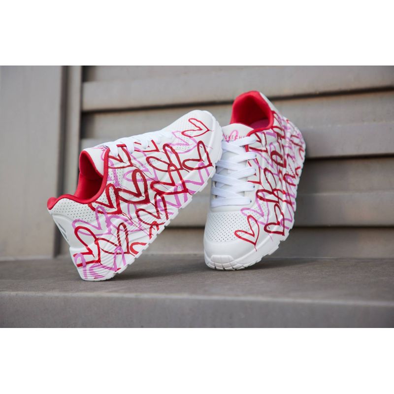 Skechers X Jgoldcrown Uno-Spread The Love W 155507-WRPK shoes Footwear/Lifestyle/Skechers Skechers