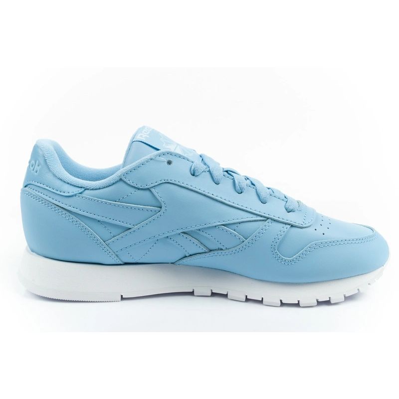 Reebok women's sports shoes Classic sneakers blue fashionable leather