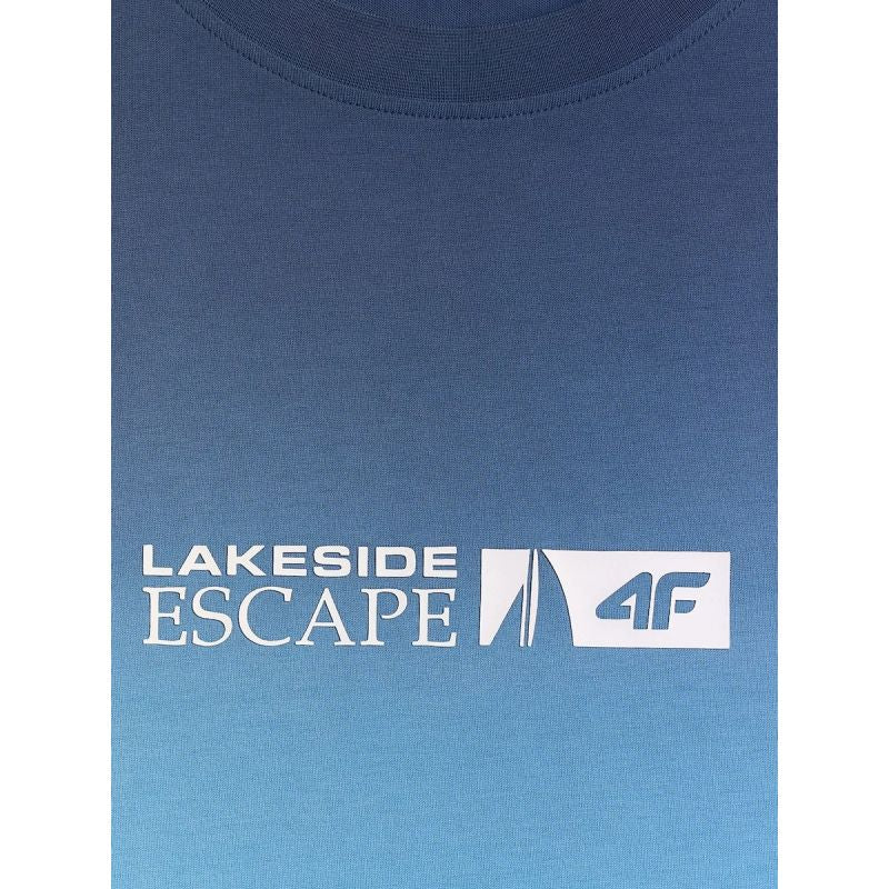 Men's regular printed T-shirt 4F 4FRSS26TTSHM3995-31S