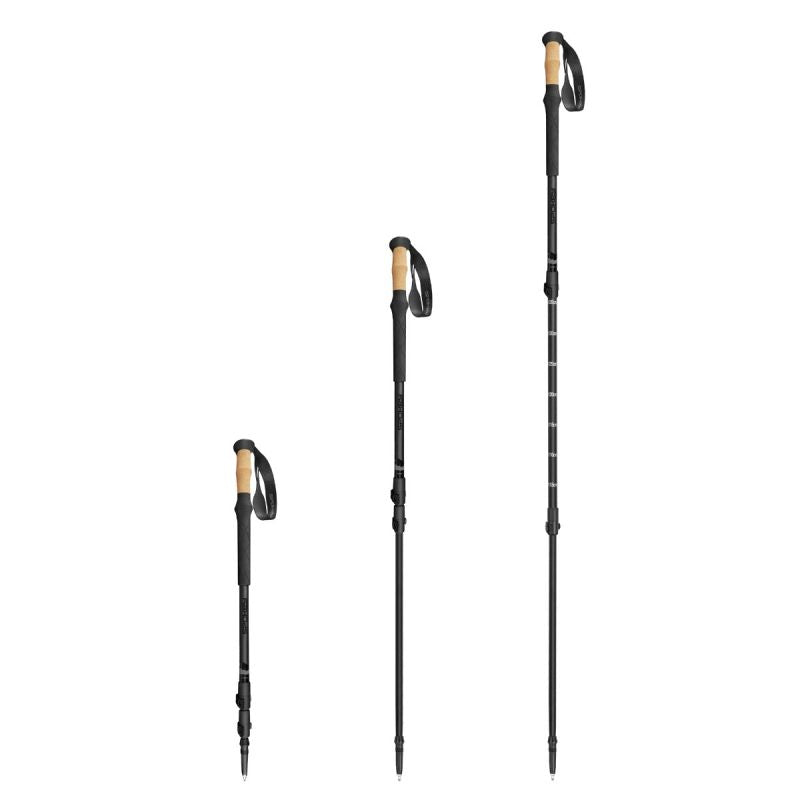 Spokey Zodiac trekking poles 105-135 cm three-segment SPK-944817 Spokey
