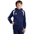 adidas Tiro 26 League Sweat Full Zip Hoodie for Kids Navy Blue KF3322