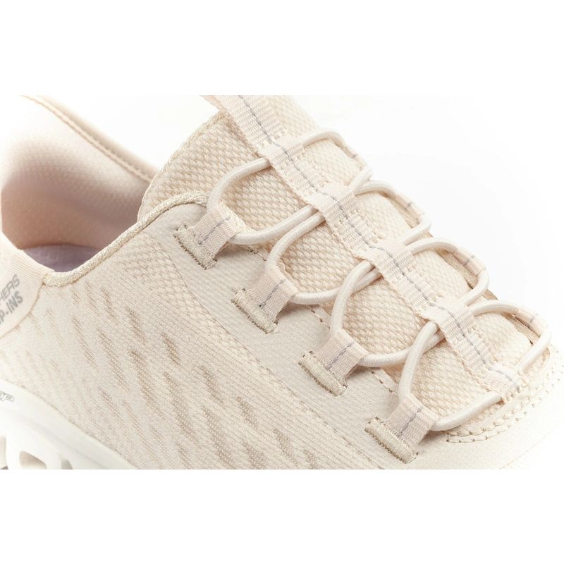 Skechers Glide-Step women's sneakers comfortable ecru slip-ins Skechers