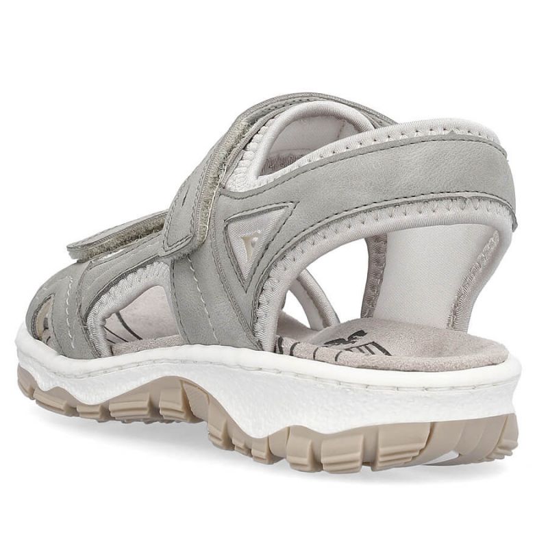 Comfortable Rieker W RKR674 gray sandals Footwear/Lifestyle/Rieker Your Sports Performance