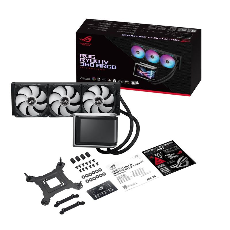 ASUS ROG RYUO IV 360 ARGB Cooler Chłodzenie/Chłodzenie - zestawy chłodzenia wodnego Your Sports Performance