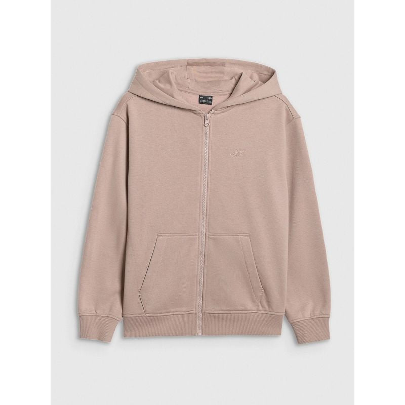 Girls' 4F Zip-Up Hoodie 4FJRAW25TSWSF2466-83S