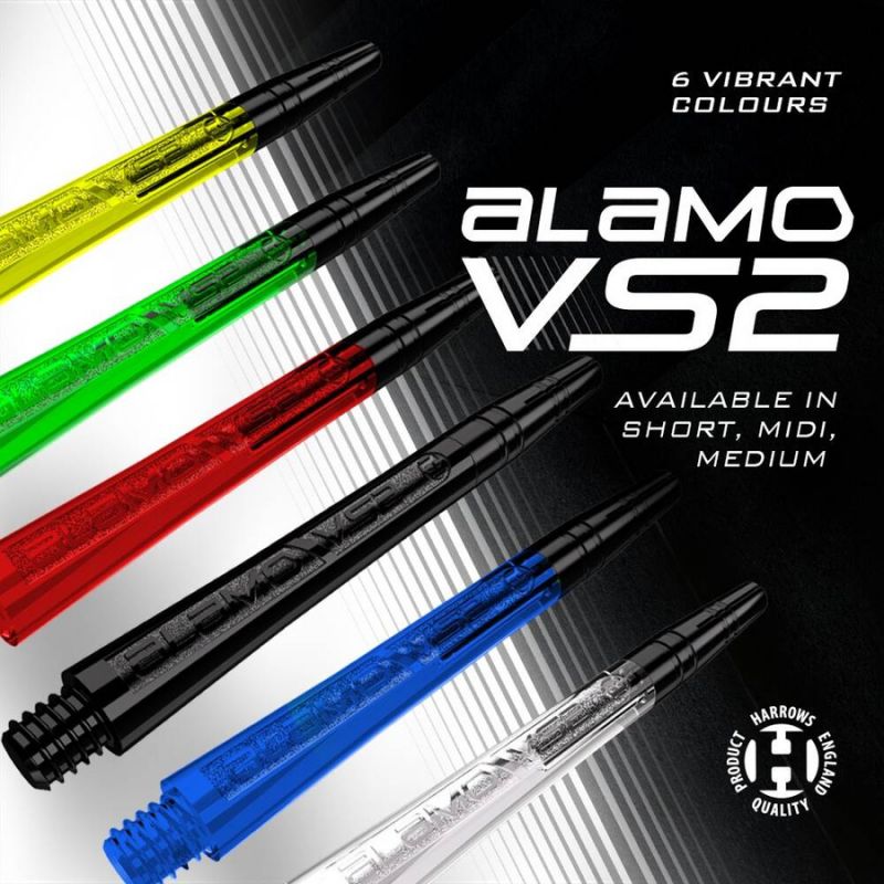 Harrows Alamo VS2 Shafts Black