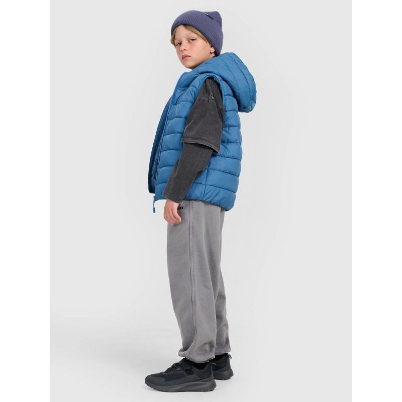 Boy's down vest with synthetic filling 4F 4FJRAW25TVJAM324-32S Clothing Your Sports Performance