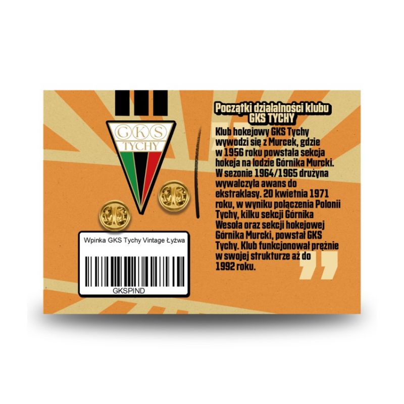 GKS Tychy Premium SREBGKS-PIN pin Accessories Your Sports Performance