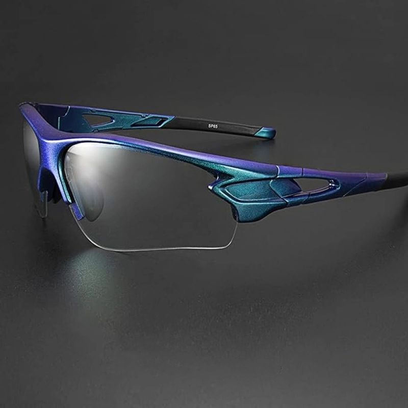 Rockbros 10069 Photochromic UV400 Cycling Glasses - Blue Import z Action/Rowery i akcesoria/Okulary Your Sports Performance