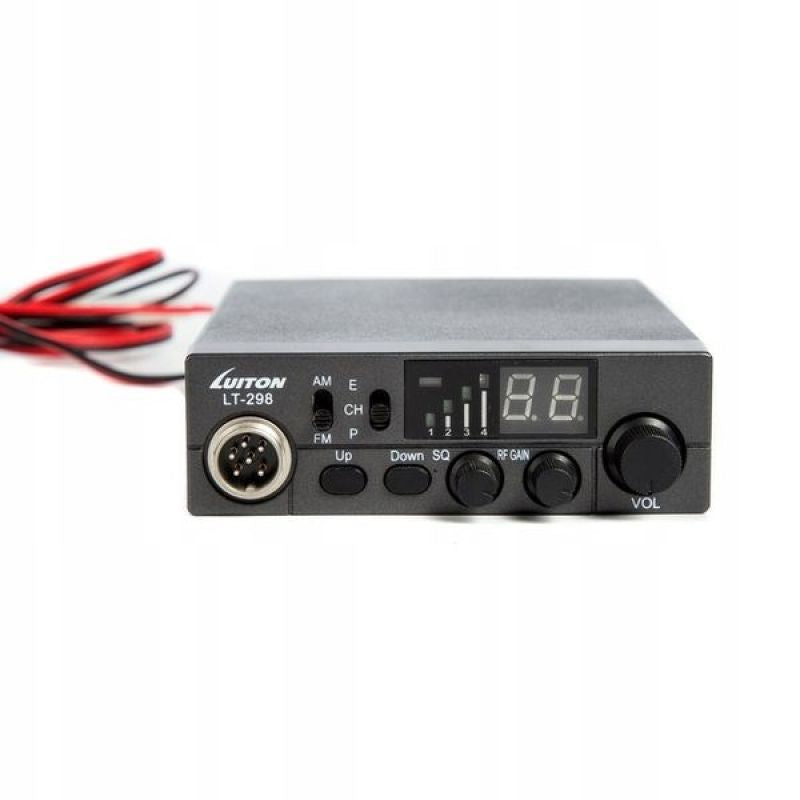 CB Radio LUITON LT-298 ASQ 12V/24V with cigarette lighter plug Elektronika i akcesoria/CB Radia Your Sports Performance
