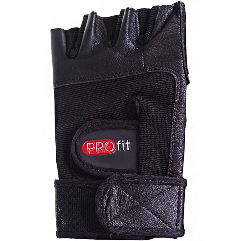 Profit Pro bodybuilding gloves black 1615 Accessories/Gloves Your Sports Performance