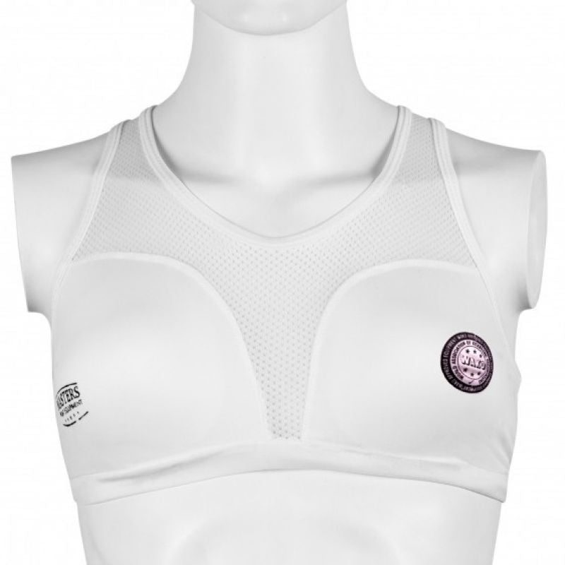 MASTERS WAKO BREAST PROTECTOR WHITE To be categorized Your Sports Performance