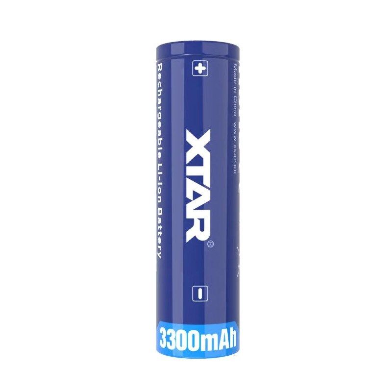 XTAR BATTERY 18650 3.6V 3300MAH LI-ION WITH PROTECTION 18650-3300 Baterie, akumulatorki i ładowarki/Akumulatorki Your Sports Performance