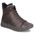 Comfortable Women’s Ankle Boots in Chocolate Brown Rieker 57512-25