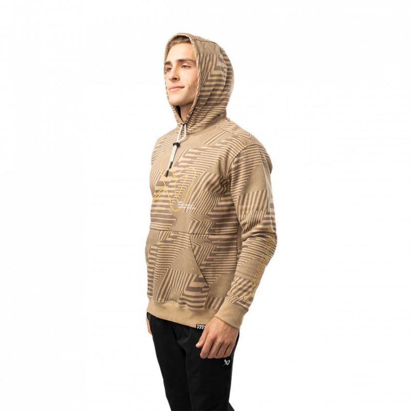 Bauer Printed Fleece Hoody Sr. M 1062286 Clothing/Lifestyle/Adler Bauer