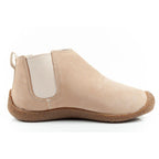 Keen women's shoes Mosey Chelsea ankle boots leather light beige Keeza