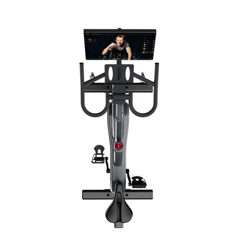 OVICX Q200X magnetic exercise bike with 15.6" TFT touchscreen, WIFI bluetooth & app