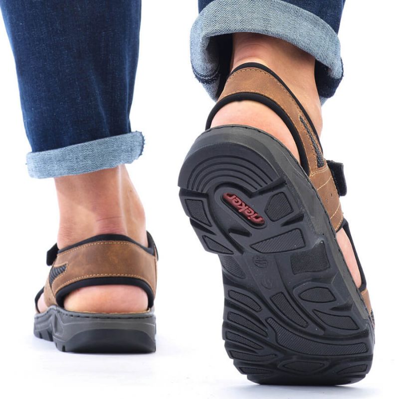 Velcro sandals Rieker M 26156-25 RKR447B Footwear/Outdoor/Rieker Your Sports Performance