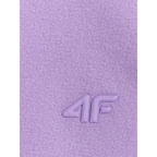 Girls’ Slim-Fit Fleece Jacket with Stand-Up Collar 4F 4FJRAW25TFLEF434-51S