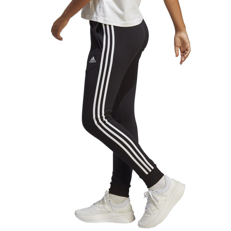Adidas Essentials 3 Stripes French Terry Cuffed Pants W IC8770 Clothing/Lifestyle/Trousers, shorts Adidas