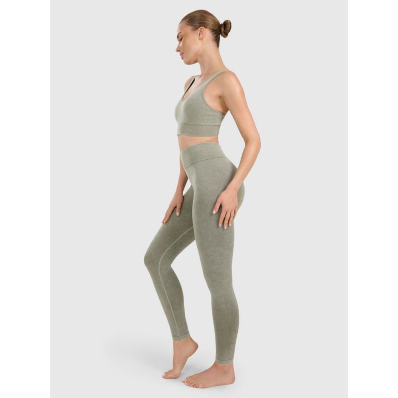 Women's seamless yoga and pilates leggings 4F 4FWAW25TFTIF407-41A 4f
