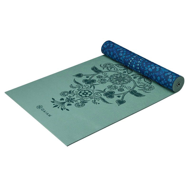Mystic 6mm double-sided yoga mat GAIAM 62899 Accessories/Training equipment Your Sports Performance