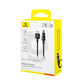 Baseus Gem USB Type A to iPhone 2.4A Cable (Black) In preparation Your Sports Performance