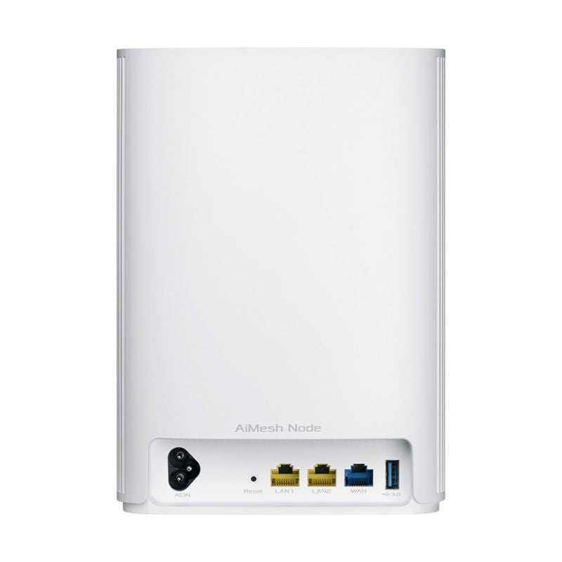 ASUS ZenWiFi AX Hybrid (XP4) (1-PK) Dual-band (2.4 GHz/5 GHz) Wi-Fi 6 (802.11ax) White 2 Internal Komunikacja i łączność/Routery 3G/4G/5G Your Sports Performance