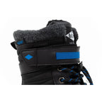 Lee Cooper Kids’ Winter Boots, Snow Boots, Black, Warm-Lined, Hook-and-Loop Fasteners