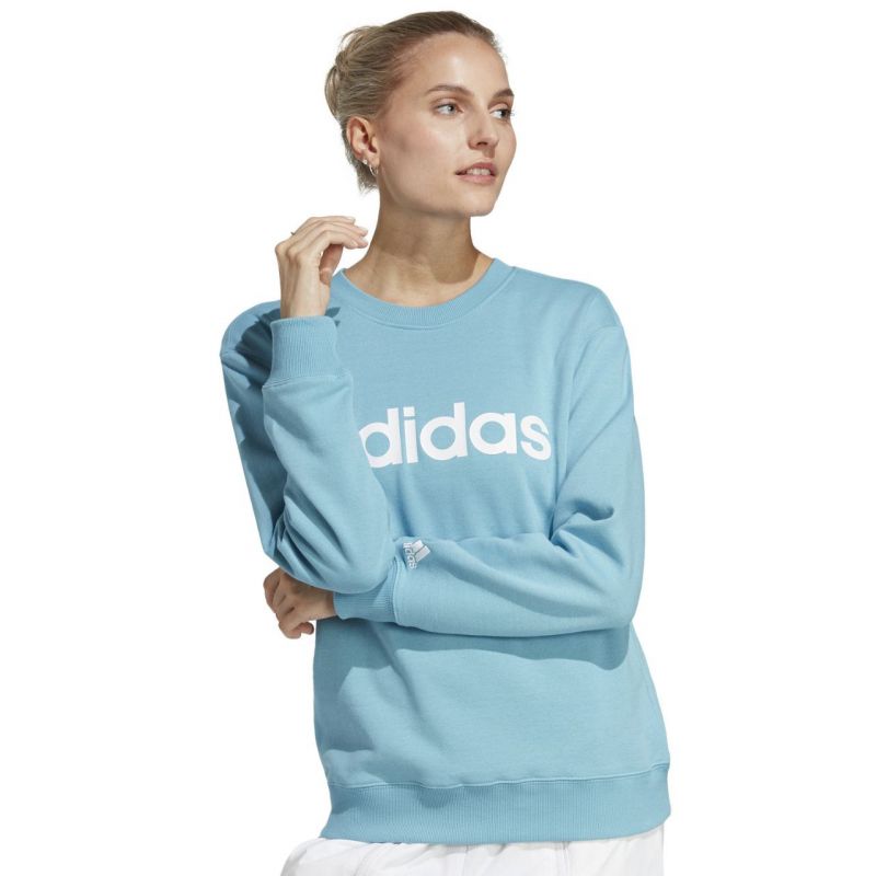 adidas Essentials Linear French Terry W sweatshirt IC6882 Clothing/Lifestyle/adidas Adidas