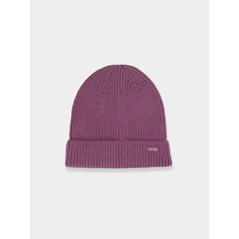 Women's winter hat with added recycled materials 4F 4FAW23ACAPF287-53S *Kategoria tymczasowa Your Sports Performance