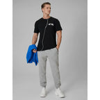 Men's regular plain T-shirt 4F 4FRSS26TTSHM3992-20S