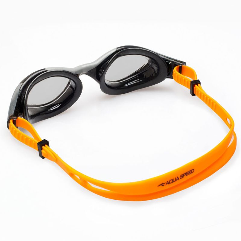 Aqua Speed Aquilo Swimming Goggles Black and Yellow 62649-75 Aqua-Speed