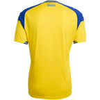 Men's adidas Sweden 26 Home Jersey yellow and blue JM5814