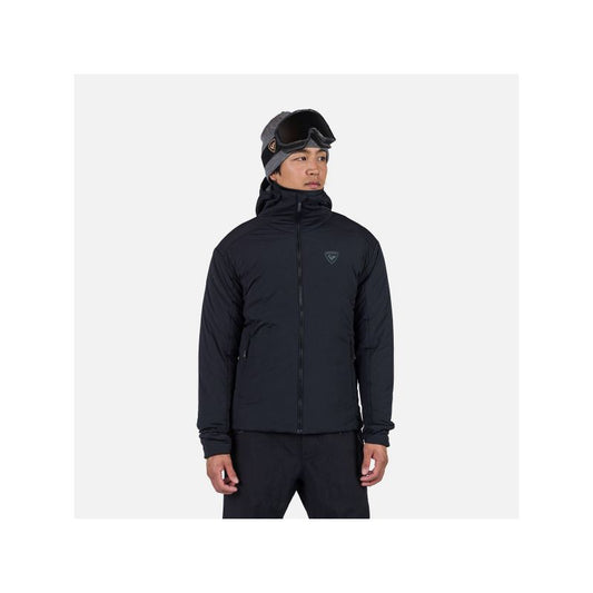 Rossignol Opside Hoodie Warm Jacket Black Import z PMSport Your Sports Performance