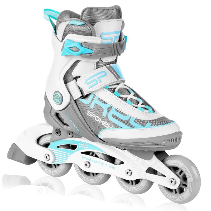 Inline skates Spokey Prime Pro WH/TQ 40 926968 Accessories/Skating/Rolki (pozostałe) Your Sports Performance