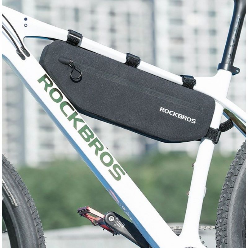 Rockbros AS-043 Velcro Bicycle Bag 3l - Black Import z Action/Rowery i akcesoria/Torby i sakwy Your Sports Performance