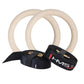 Wooden gymnastic rings with the HMS TX07 measure Accessories/Training equipment Your Sports Performance
