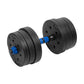 Bituminous adjustable dumbbells with connector 2x10kg REBEL ACTIVE In preparation Your Sports Performance