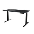Desk with electric height adjustment MOON LONG 150x80x72-120 black/anthracite Biurka/Biurka nowoczesne Your Sports Performance