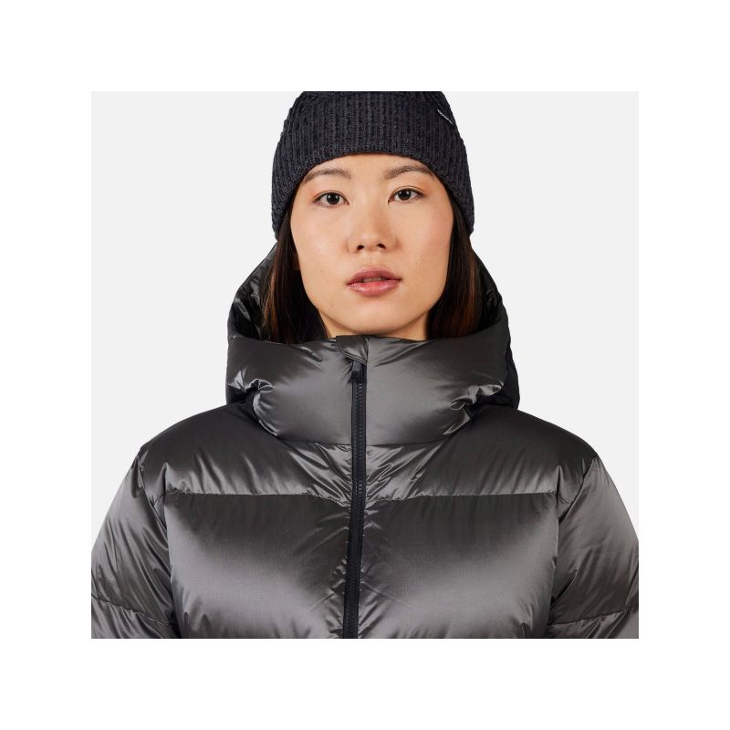 ROSSIGNOL W DAILLE DOWN JKT women's ski jacket gray