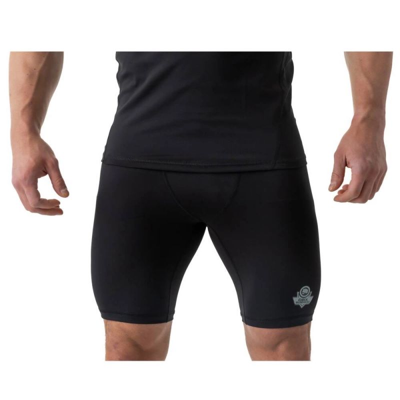 Vale Tudo MMA Compression Shorts (Tight) Black CS - S ODZIEŻ - Leginsy Your Sports Performance