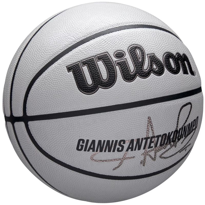 Wilson NBA Player Icon Uv Bskt Giannis Basketball Ball WZ4030901XB Accessories/Balls/Basketball Your Sports Performance